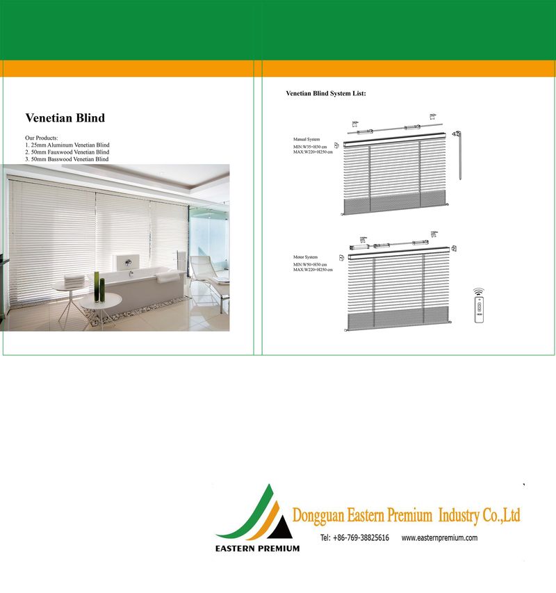Basswood Venetian Blind 3